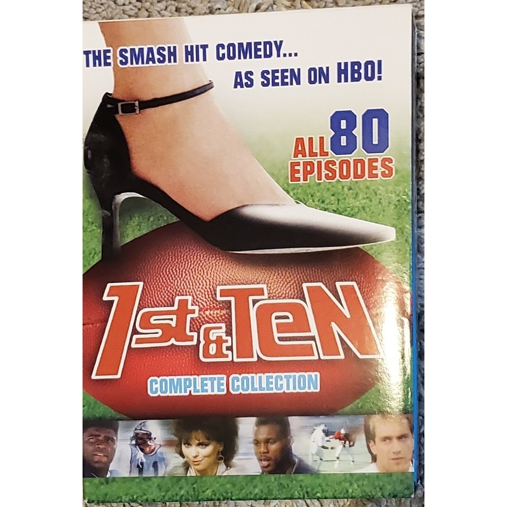 1st & Ten Complete Collection DVD Box Set All 80 Episodes HBO Comedy Excellent
